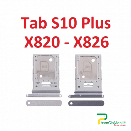 Khay Sim For Samsung Galaxy Tab S10 Plus SM-X820 X826 SIM Card Tray Zin New